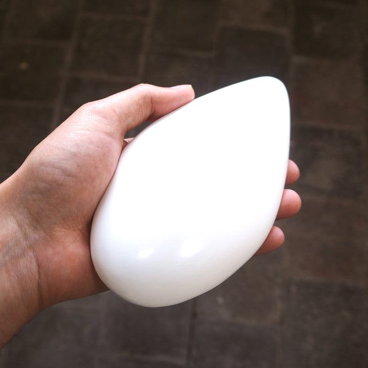 Abstract Sculpture S5 MDF White Paint Limited Edition 1/1 - bright stem