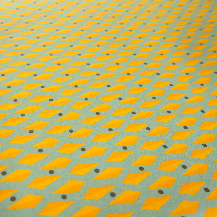 Bright Stem Recyclable Gift Wrapping Paper Folded (6) Sheets and Tags Geometric Patterns Mixed Pack - bright stem