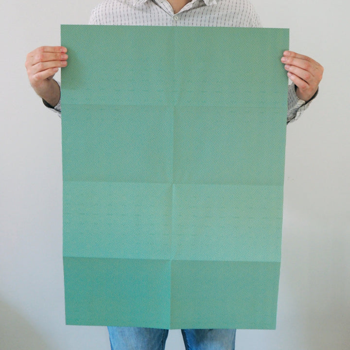 Recyclable Gift Wrapping Paper Christmas/Birthdays (6) Eco Mixed Sheets (folded) Geometric Patterns and Tags, Made in the UK