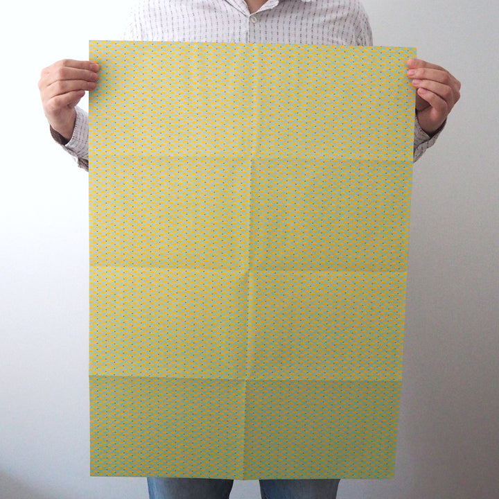 Recyclable Gift Wrapping Paper Christmas/Birthdays (6) Eco Mixed Sheets (folded) Geometric Patterns and Tags, Made in the UK
