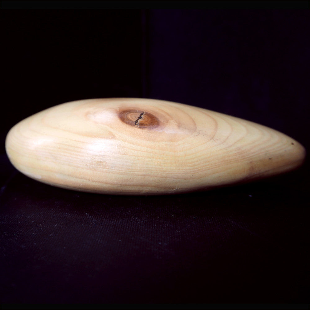 Abstract Sculpture S4 Pine Wood Limited Edition 1/1 - bright stem