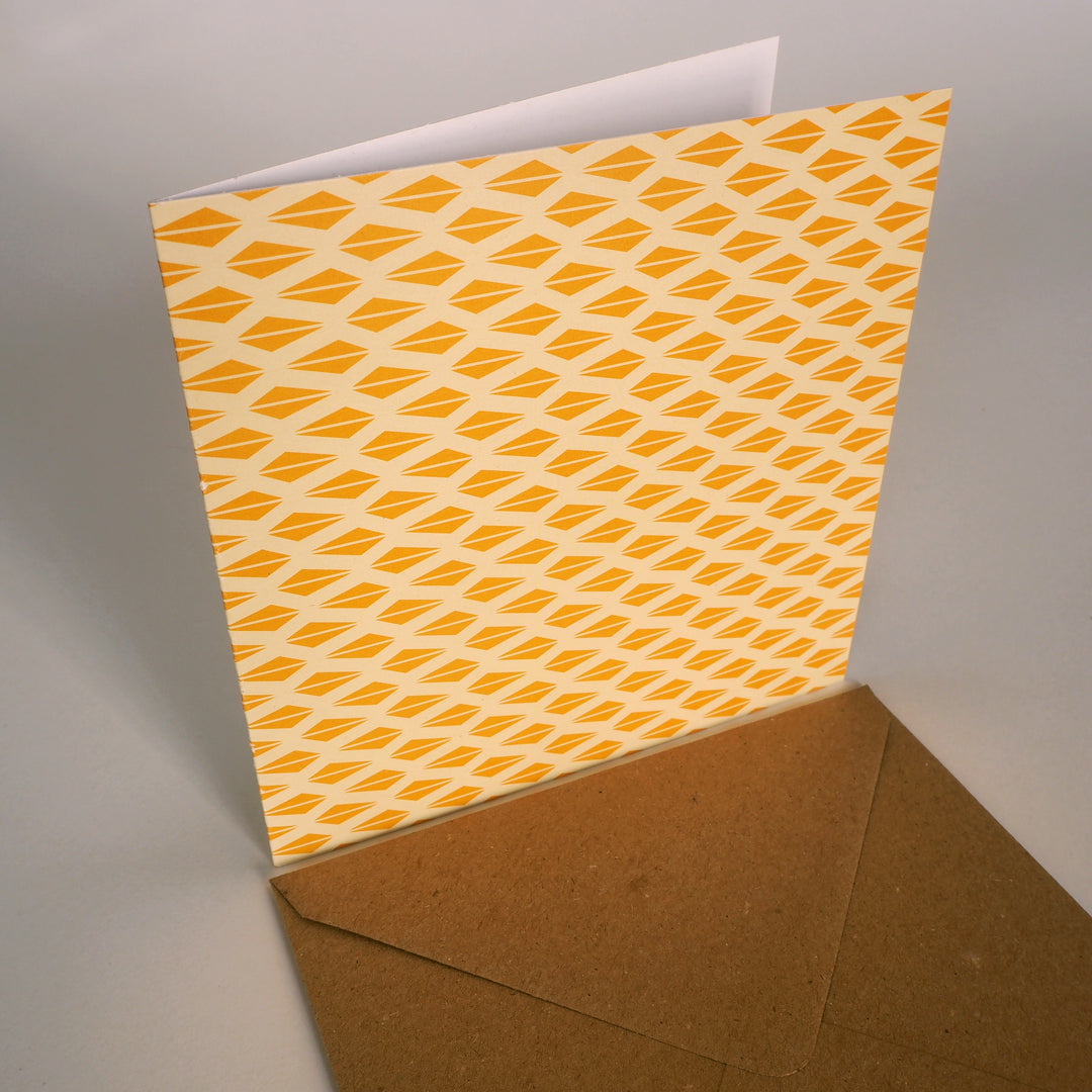 Bright Stem Recyclable, Recycled Greeting Cards, Happy Birthday, Children's, Congratulations, geometric pattern